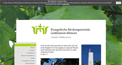 Desktop Screenshot of evangelisch-lockhausen-ahmsen.de